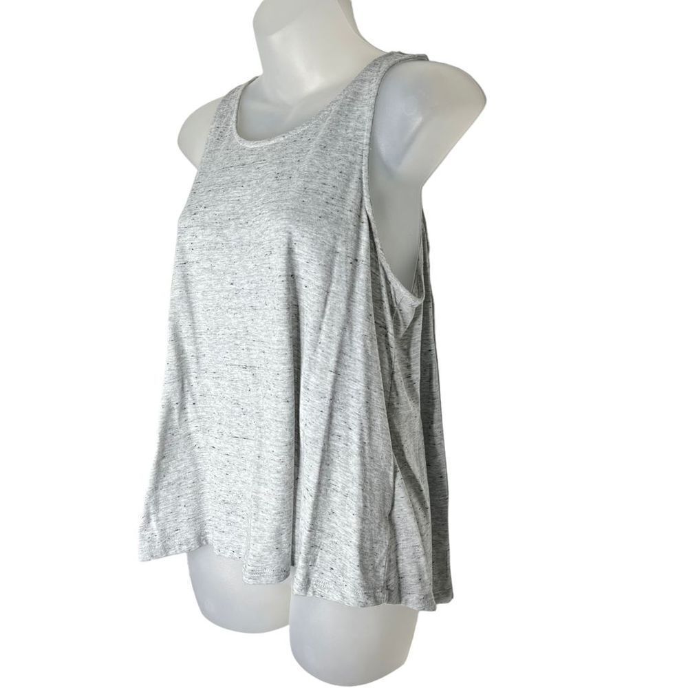 Tresics Open Back Tank Top Heather Gray Large - Picture 4 of 7